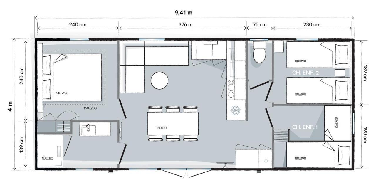 Camping Monte Ortu Hotel Lumio  Kültér fotó